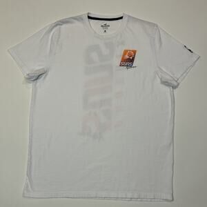 Phoenix Suns Mens Shirt Size XL Extra Large White Hollister NBA Basketball Tee